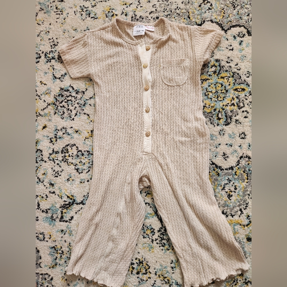 Zara Waffle One Piece